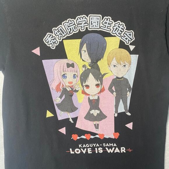 KAGUYA SAMA “Love is War” Anime T-Shirt Unisex Size M - Picture 4 of 4